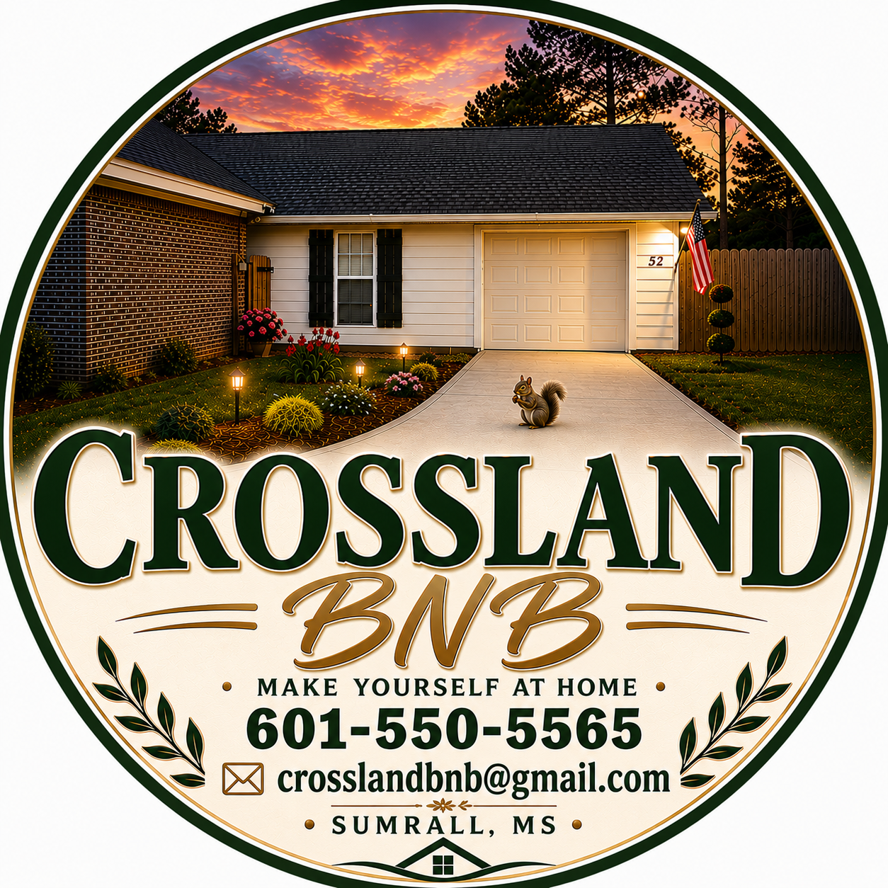 Crossland BNB logo